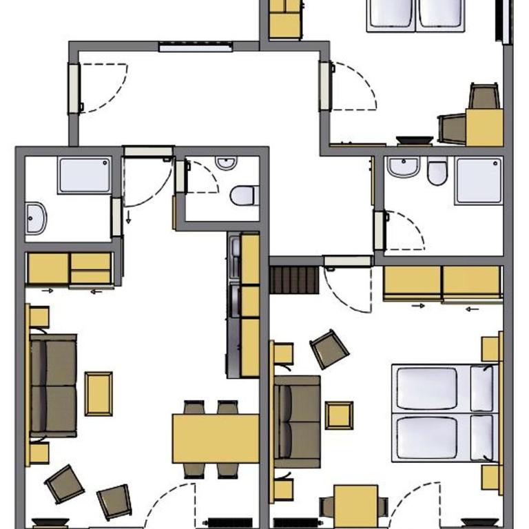 Almhof Lässer - Apartment mit 2 Schlafzimmern - 4