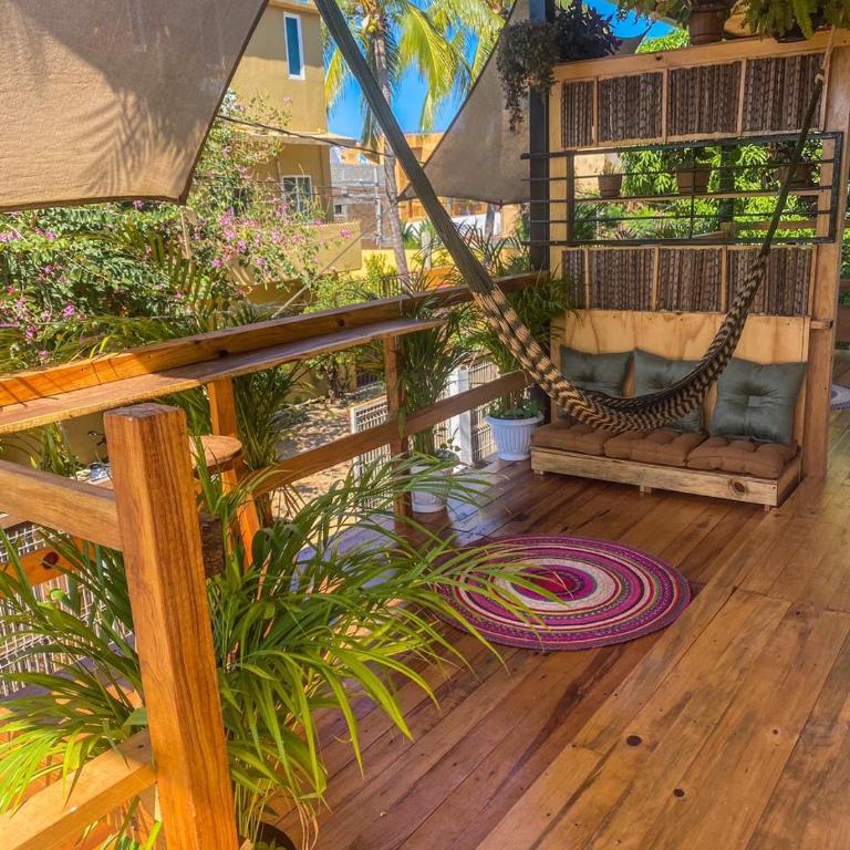 Shaka House - Habitación Doble con balcón - 4