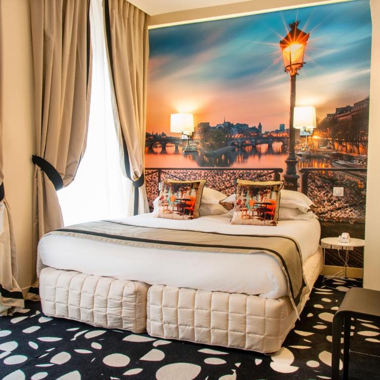 Hotel Ile de France Opéra - Chambre Lits Jumeaux - 1