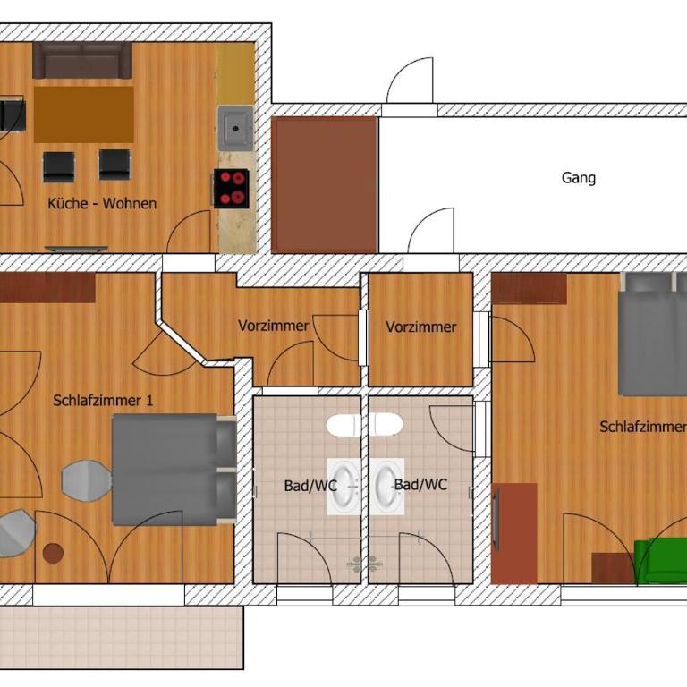 Eiblhof - Apartment mit 2 Schlafzimmern - 9