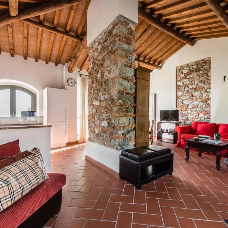 Tenuta Guinigi Antico Borgo di Matraia - Exclusive Holidays apartments & Pool - Appartamento Executive con 2 Camere da Letto, Vista, Giardino Privato e Patio - 18