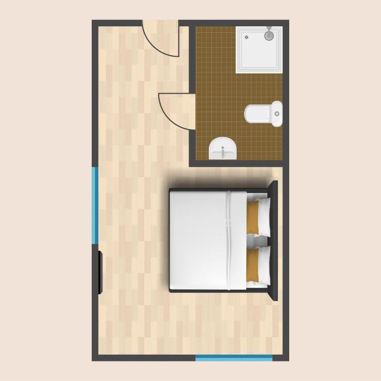 Gasthaus Sulzfluh - Doppelzimmer mit eigenem Bad - 10