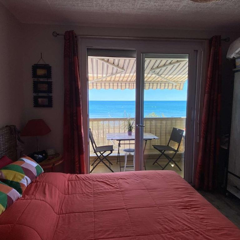 Studio climatise 2 couchages, Wifi, VUE MER directement à PORTIRAGNES PLAGE LXBFM10 - Studio Apartment with Sea View - 5