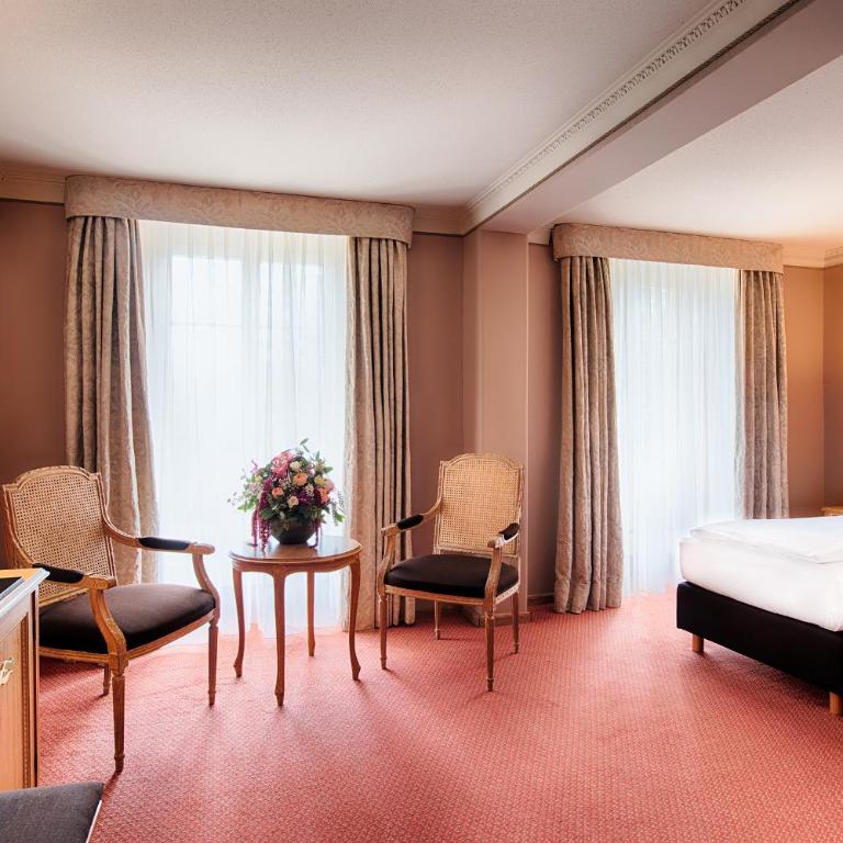 Grand Hotel Beau Rivage Interlaken - Comfort Doppel-/Zweibettzimmer - 9