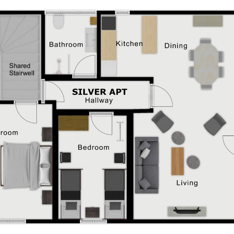 Salam Sarajevo Apartments #HelloPeace - Apartman sa 2 Spavaće Sobe - 9