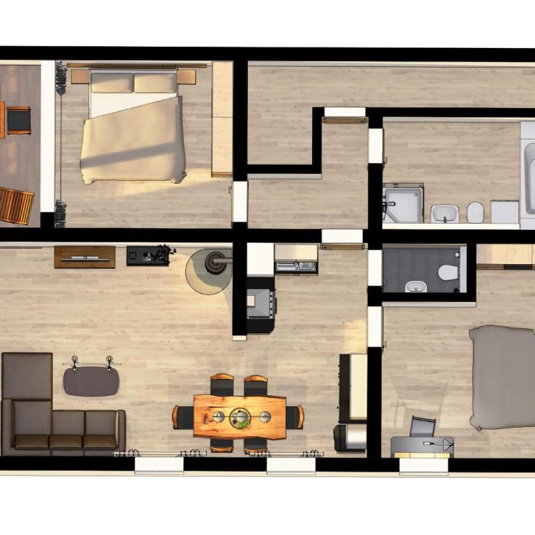 seitzDAHEIM - Apartment mit 2 Schlafzimmern - 30