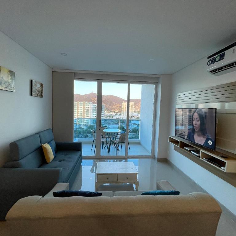 APARTAMENTO en SANTA MARTA, RODADERO SUR, RESERVA DEL MAR - Apartamento de 2 dormitorios - 4