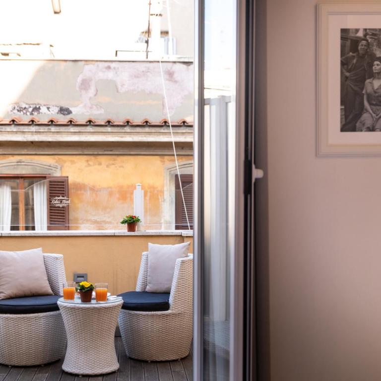 Relais Monti - Camera Matrimoniale/Doppia con Letti Singoli con Terrazza - 6