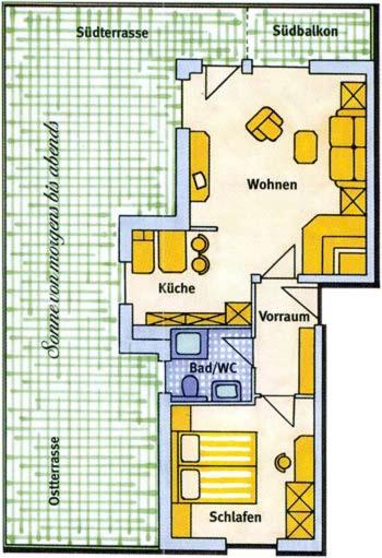 Ferienhaus Kirchplatzl - Suite mit 1 Schlafzimmer - 3