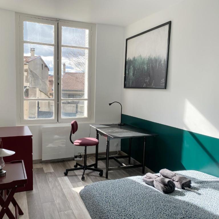 021 CHIC & COSY GRAND APPART 84m2 HYPERCENTRE WIFI SMART TV NETFLIX - Appartement 3 Chambres - 4
