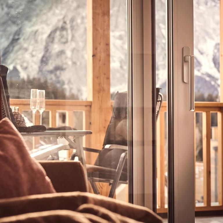 die Tauplitz Lodges - Alm Lodge A6 by AA Holiday Homes - Apartment mit Blick auf die Berge - 4