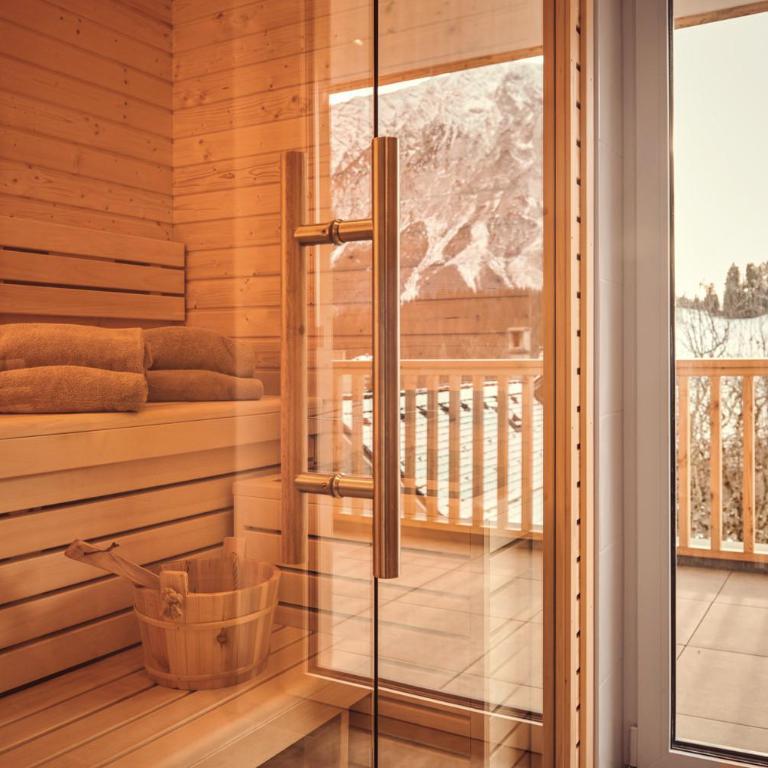 die Tauplitz Lodges - Alm Lodge A6 by AA Holiday Homes - Apartment mit Blick auf die Berge - 15
