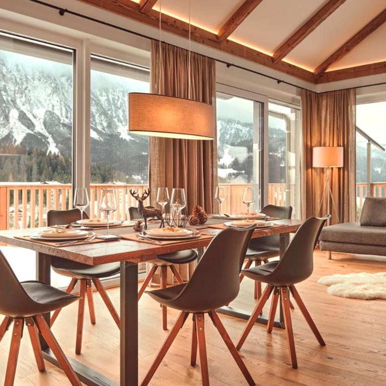 Die Tauplitz Lodges - Penthouse Grimming D7-1 by AA Holiday Homes - Appartement Supérieur avec Sauna - 5