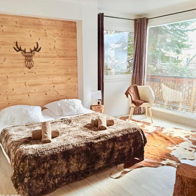 Appartement spacieux 300m2 - Sauna - BBQ - Terrasse - Appartamento con Vista Montagna - 1