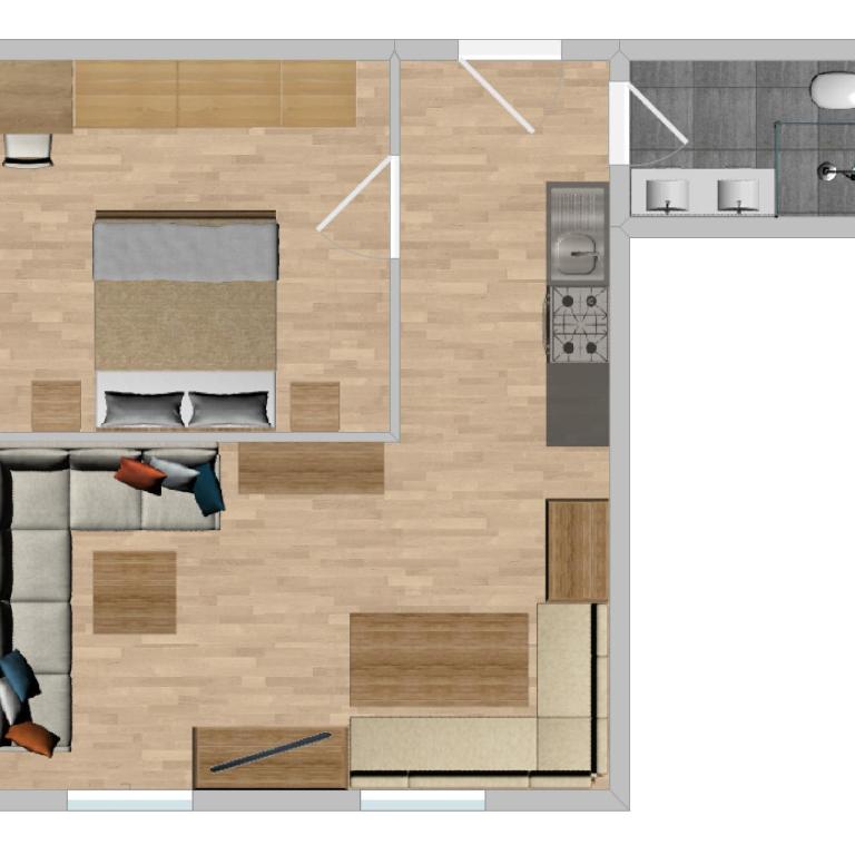 Appartements Täli - Apartment mit 1 Schlafzimmer - 21
