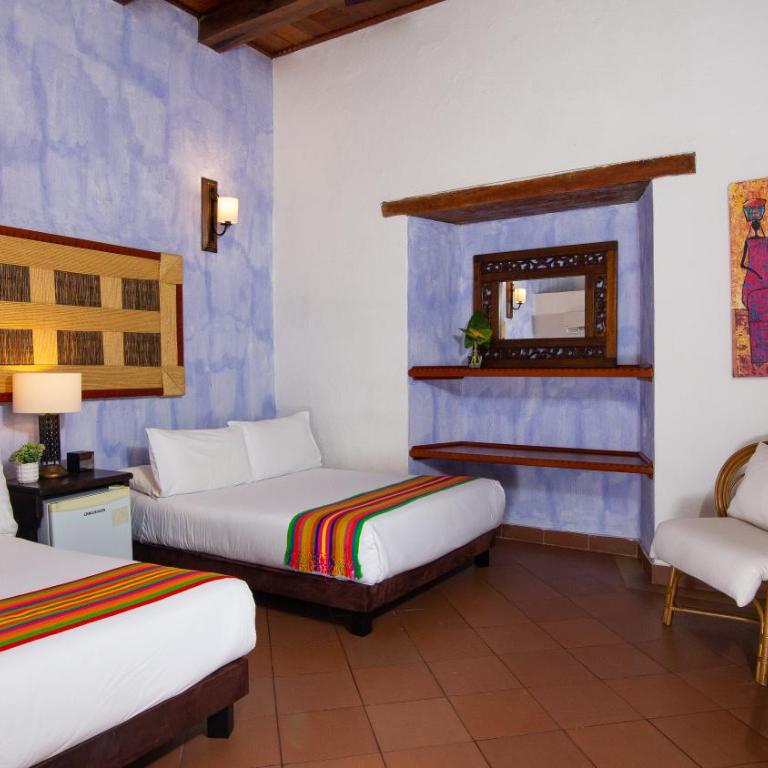 Hotel Boutique Las Carretas - Habitación Doble con balcón - 2 camas - 1