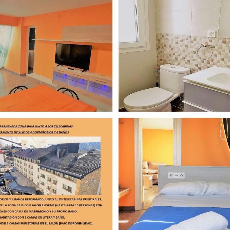 TODOSIERRANEVADA ZONA BAJA - APARTAMENTOS DE 4 DORMITORIOS - Junto a los Telecabinas - Apartamento Deluxe - 7