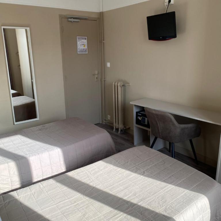 Angleterre Hotel - Chambre Lits Jumeaux - 8