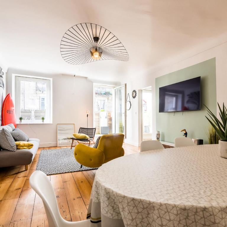 POP KEYWEEK Apt 3 bedrooms with terrace & parking Biarritz city center - Appartement - 1