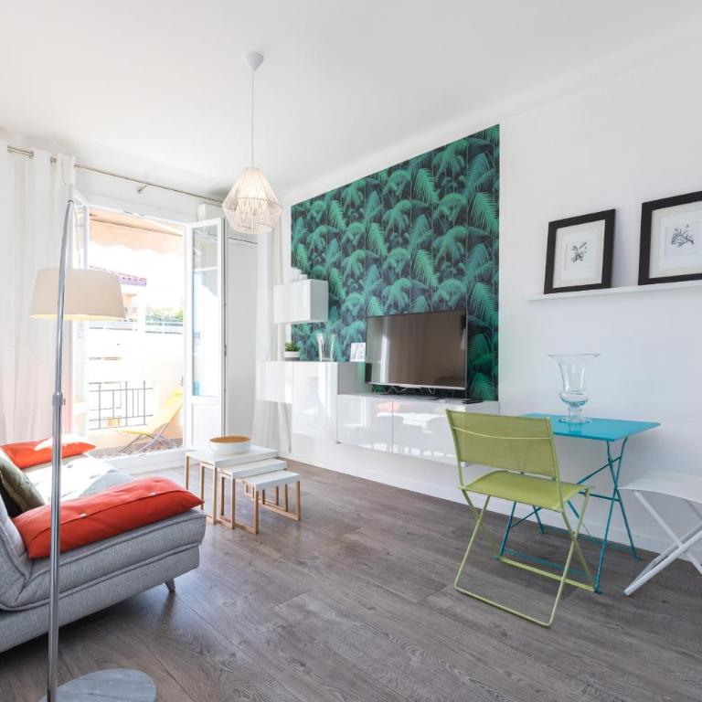 Cosy 1 Bdr near Garibaldi Square - Top Floor & AC - Appartement - 7