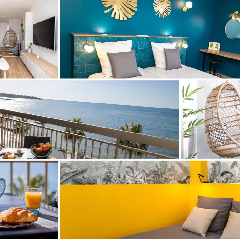 Vue Mer Panoramique, Clim, Balcon et Plages - Appartement - Vue sur Mer - 3