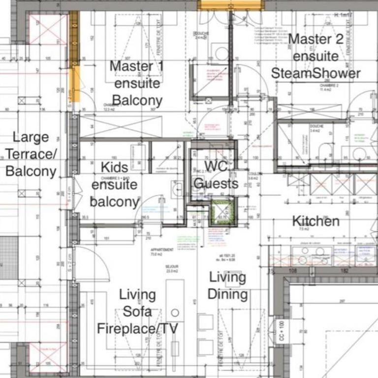 New, Luxurious and Central Art Penthouse - Chalet 3 Chambres - 24