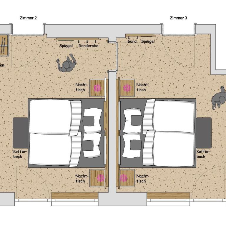 Gästehaus Alpengruss - Apartment mit schöner Aussicht - 1