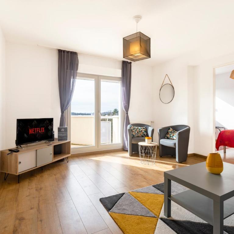 Travel Homes - Le Rebberg, Superbe vue à Mulhouse - Appartamento con 1 Camera da Letto - 1