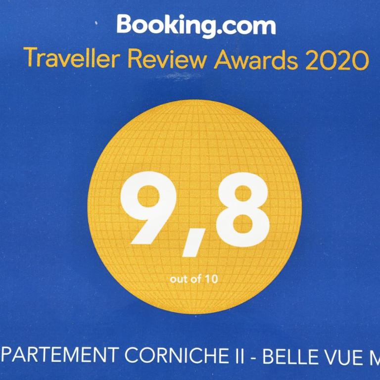 Corniche II - Très Lumineux - Vue Mer Exceptionnelle et plages !!! wir sprechen flieben deutsch, we speak English - Apartment - 68