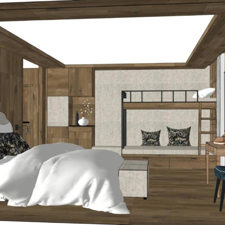 Alpin Hotel Garni Eder - Private Living - Suite mit Gartenblick - 2
