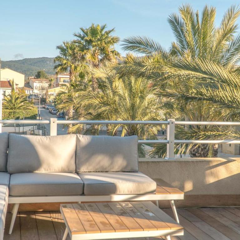 La Palmeraie Galli - Duplex de Charme - One-Bedroom Apartment with Terrace - 2
