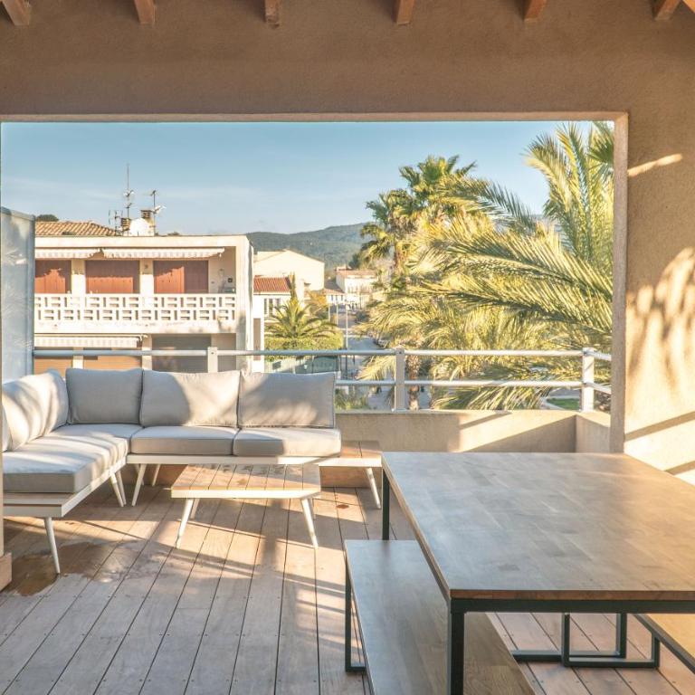 La Palmeraie Galli - Duplex de Charme - One-Bedroom Apartment with Terrace - 1