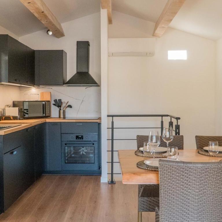 La Palmeraie Galli - Duplex de Charme - One-Bedroom Apartment with Terrace - 5