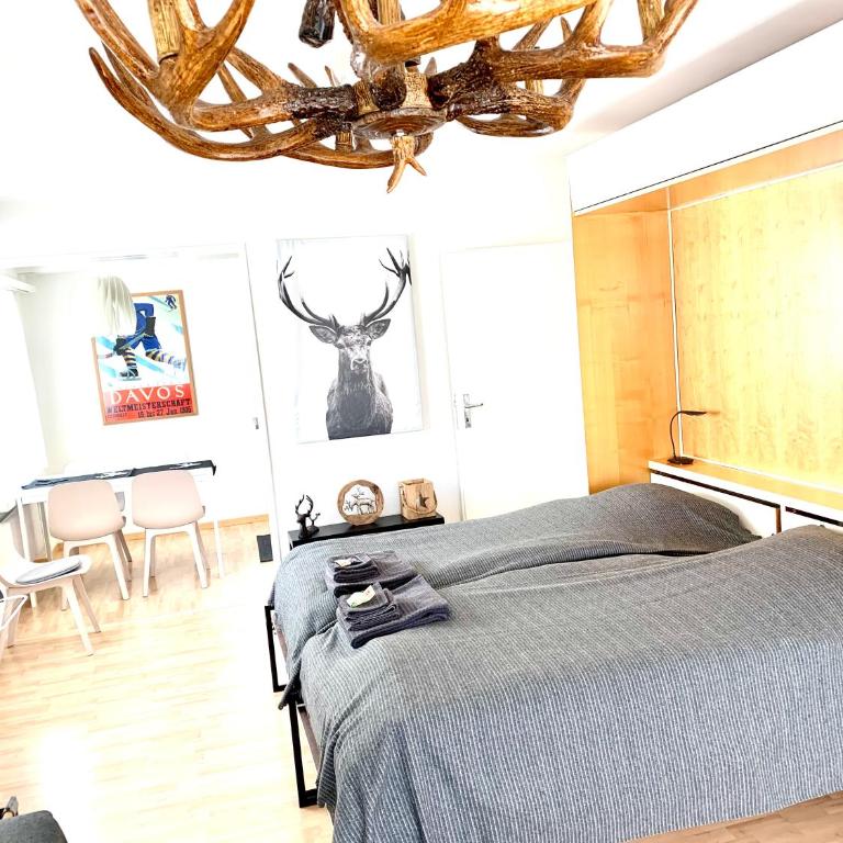 Holiday apartment Bolgen - close to everything! Bolgen, Jakobshorn, bus stop, train station, supermarket, ski school, ski rentals, restaurants and more! - Apartment mit 1 Schlafzimmer - 36