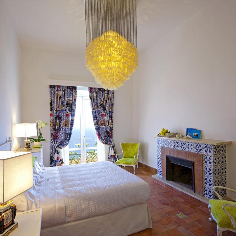 Casa Marta Capri - Camera Matrimoniale con Balcone e Vista Mare - 33