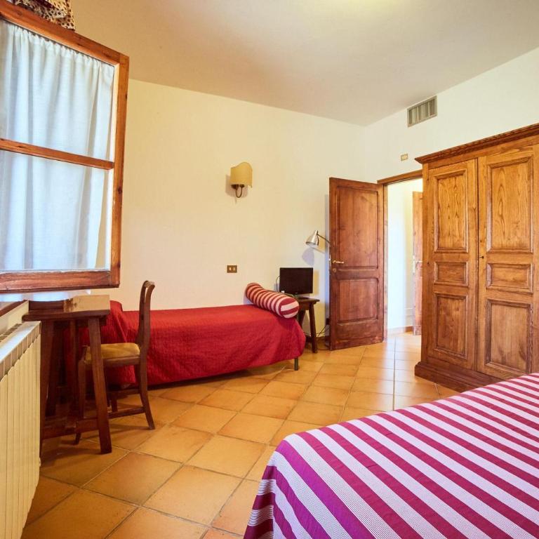 Agriturismo Palazzo Bandino in Val di Chiana, Val dorcia - Appartamento Deluxe con 2 Camere da Letto e Balcone - 3