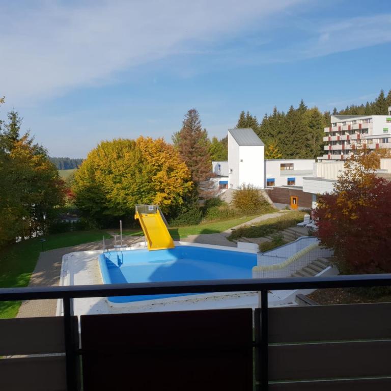 Ferienwohnung mit extra Schlafzimmer und Blick in den Bayrischen Wald oberhalb von Sankt Engelmar - Appartamento con 1 Camera da Letto - 6
