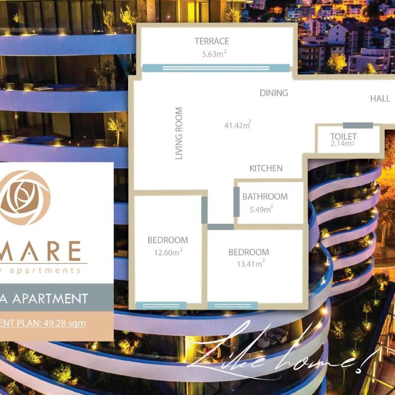 Amare Luxury Apartments - Apartman sa Pogledom na More - 2