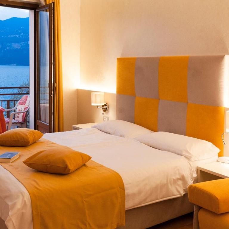 Hotel Residence Villa Beatrice - Camera Matrimoniale/Doppia con Letti Singoli con Vista Lago. - 7
