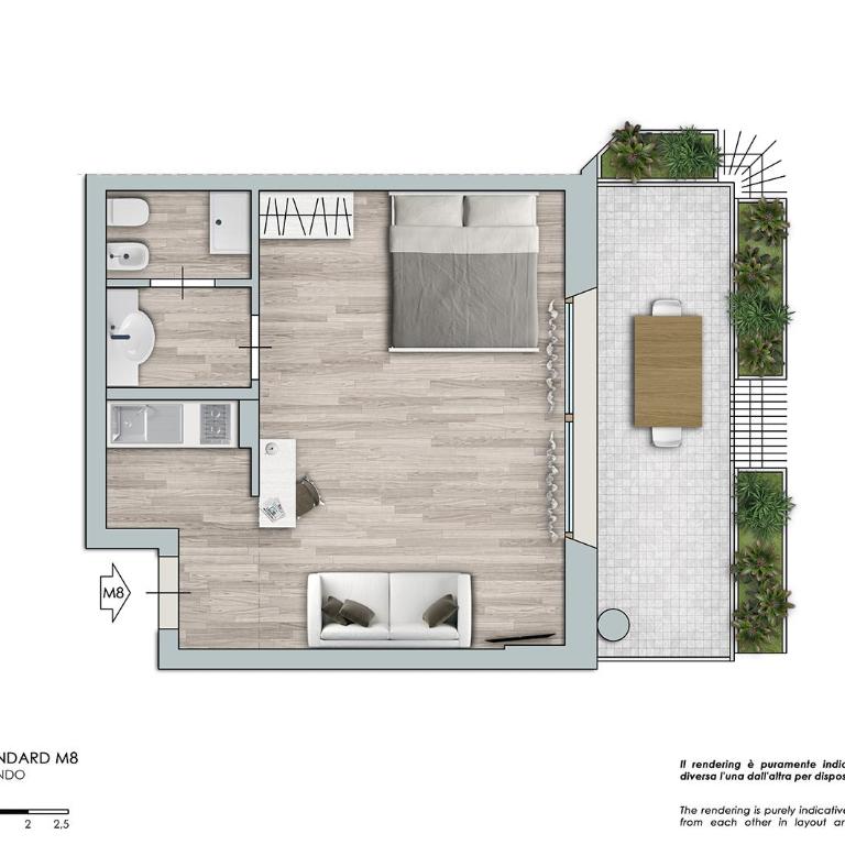 Residence Dory - One-Bedroom Apartment - 3