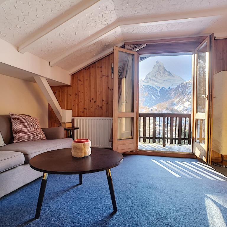 Apartment with beautiful views in Zermatt - Apartment mit 1 Schlafzimmer - 5