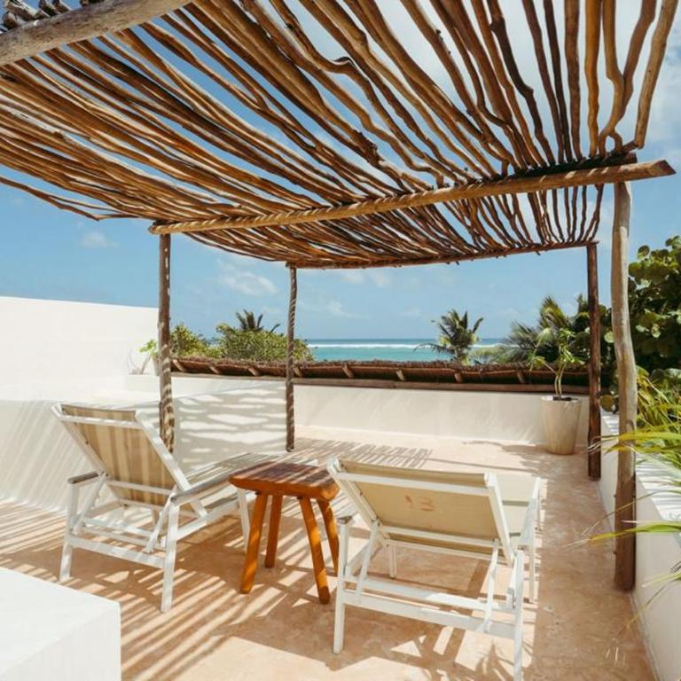 Hotel Pocna Tulum - Master Plunge Pool Panoramic View - 2