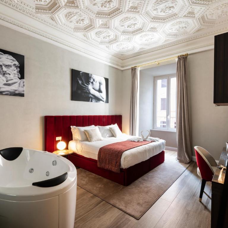 Growel Exclusive Suites San Pietro - Suite Deluxe avec Baignoire Spa - 5