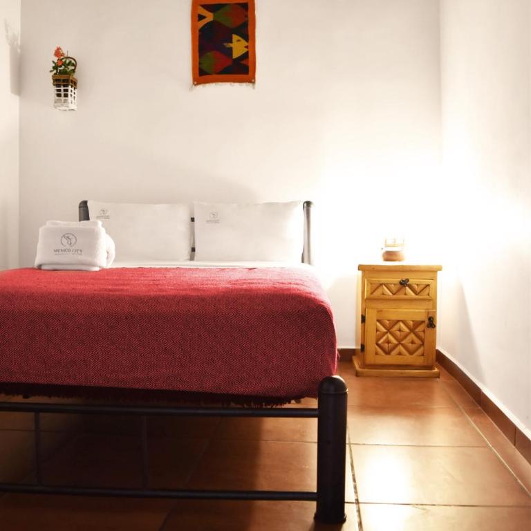 Mexico City Hostel - Habitación Doble con baño compartido - 1