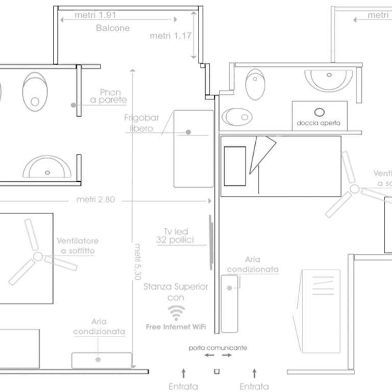 Hotel 4 Stagioni - Family Room with Balcony - 4