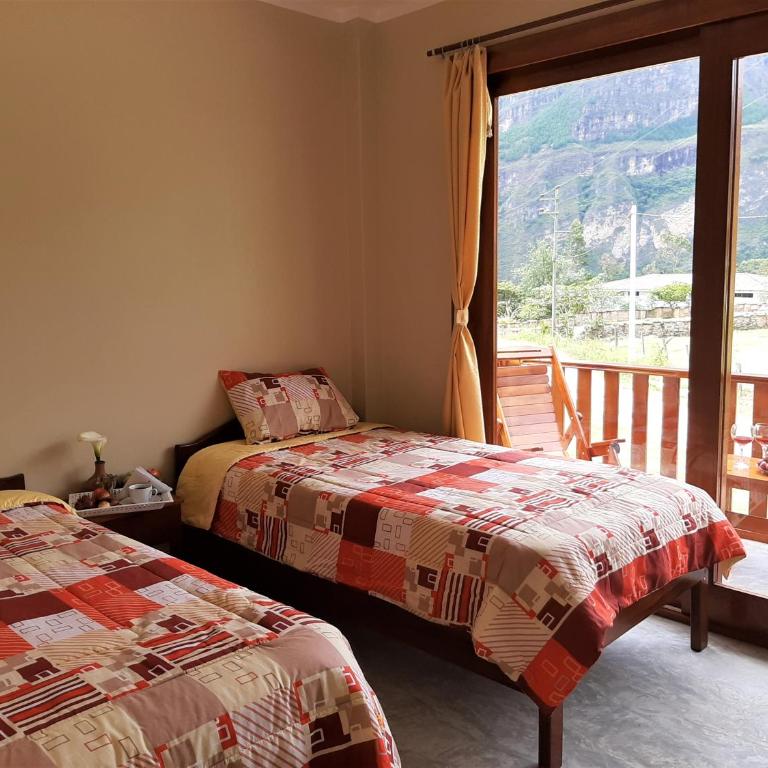 La Posada de Gocta - Habitación Doble con vistas a las montañas - 2 camas - 7