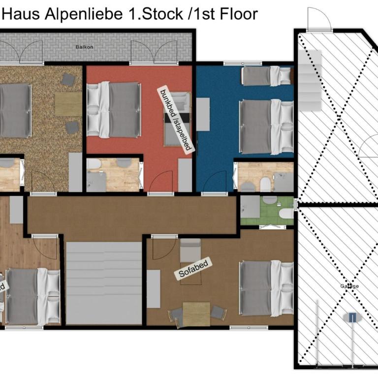 Haus Alpenliebe - Haus mit 8 Schlafzimmern - 14