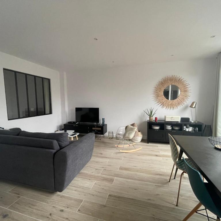 Ajaccio Magnifique T2 45m2 neuf 5 personnes Clim wifi stationnement gratuit centre ville plage à 300m - Apartment mit 1 Schlafzimmer - 11