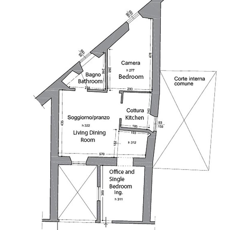 Old Convent in Via De Neri - Appartamento con 2 Camere da Letto - 42