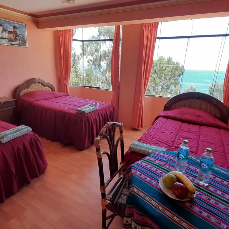 Hostal resto bar flor de mi tierra - Triple Room with Private Bathroom - 3